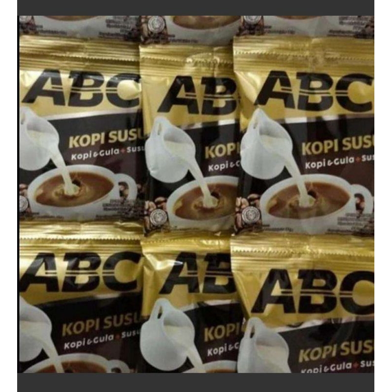 

[CimongJaya] Kopi ABC susu 30gram rencengan isi 10