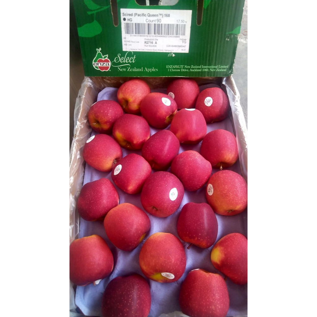 

APEL PACIFIC QUEEN NEW ZEALAND PREMIUM NZ APPLE FRESH IMPORT PER KG