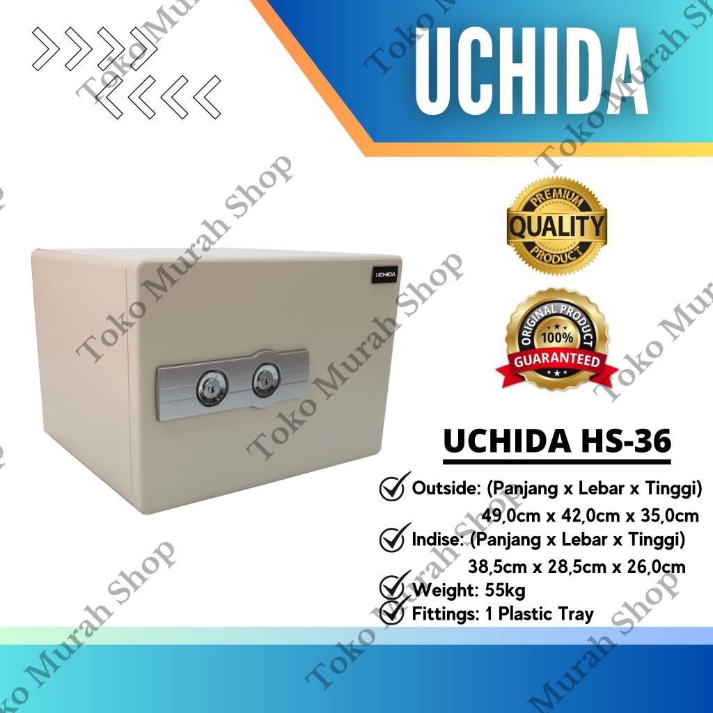 Safety Box Uchida HS36 Brankas Tahan Api Uchida HS36 Brankas UCHIDA HS 36 Garansi Resmi