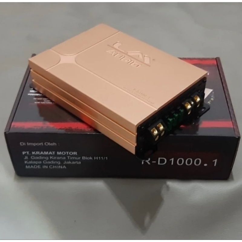 Monoblock Digital Amplifer LM AUDIO R-D1000.1