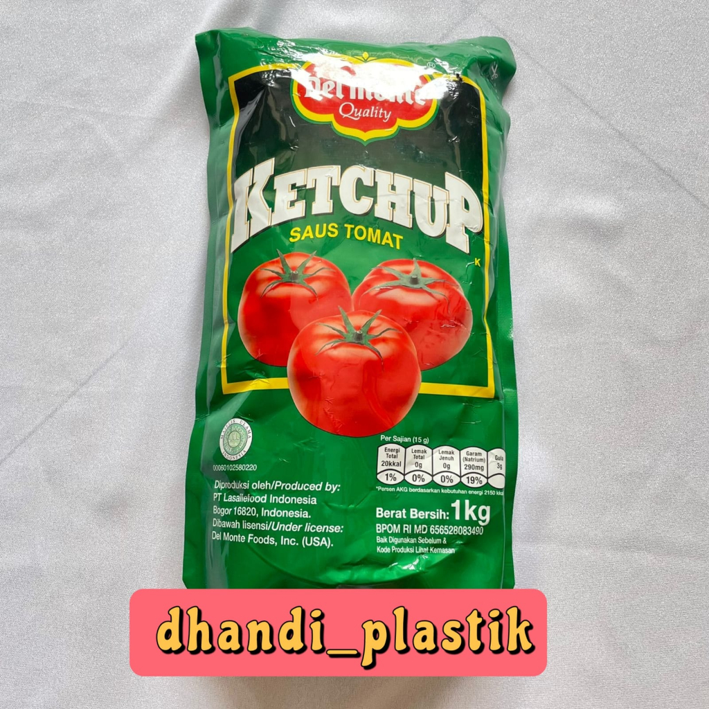 

TERMURAHH Saos sambal Delmonte tomat / kemasan 1kg