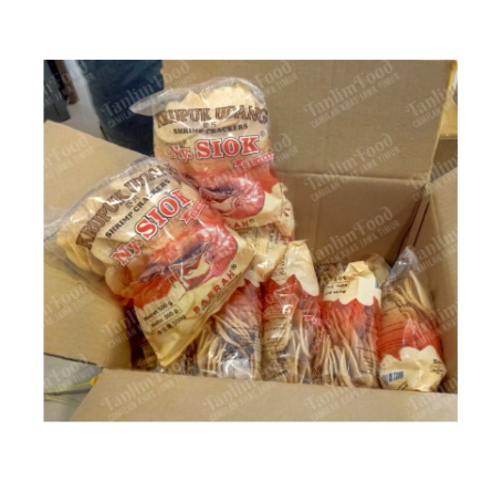 

Ny. Siok - Krupuk Kerupuk Udang Oval / Shrimp Crackers 500gr
