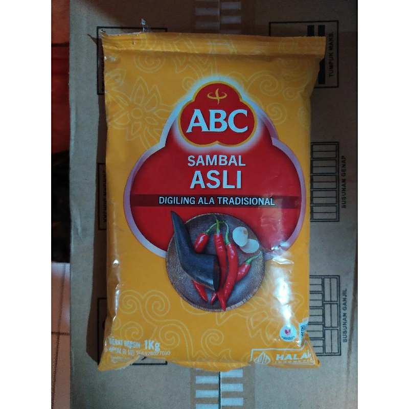 

Sambal ABC Pedas Ukuran 1kg