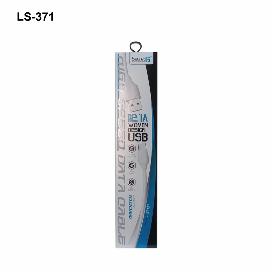 Cable Usb-A to micro secret g Charge sync 100cm 2.1A fast Ls371 - Kabel data 1m 1 meter ls371m ls-37