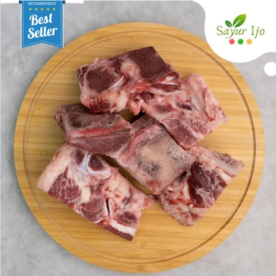 

Iga Sapi Ekonomis Fadagi 450 - 500 Gram / Pack Fresh Frozen Beef Ribs Daging Segar