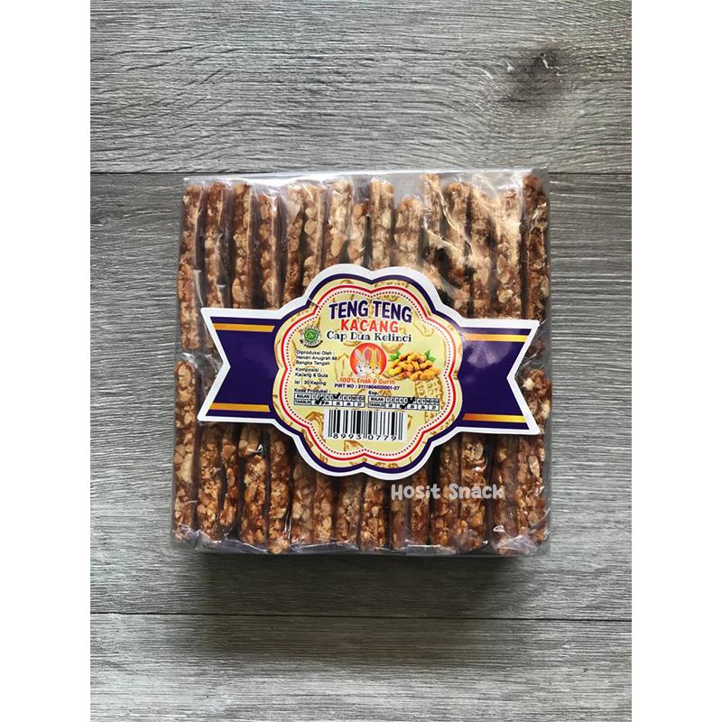 

Teng Teng Bangka Kacang isi 30 Cap Dua Kelinci / TengTeng Kacang Gula / Ting Ting / Noga Kacang / Nougat Caramel