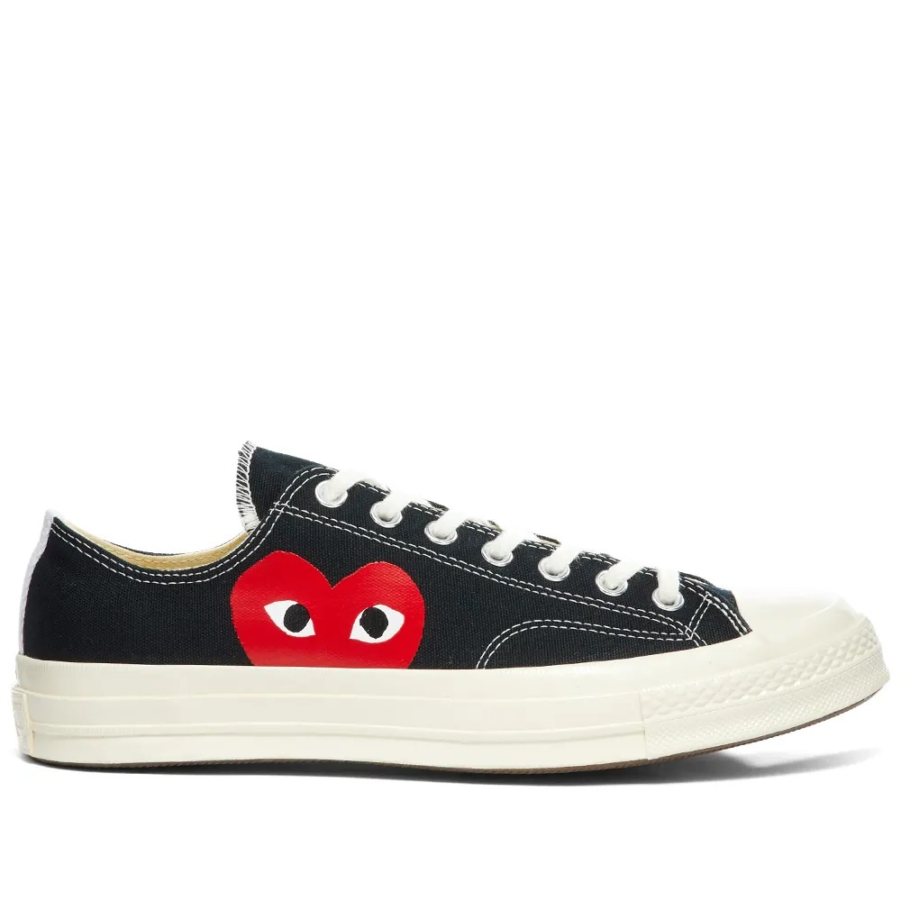 Converse 70s CTAS LOW x CDG PLAY Black White BNIB Original