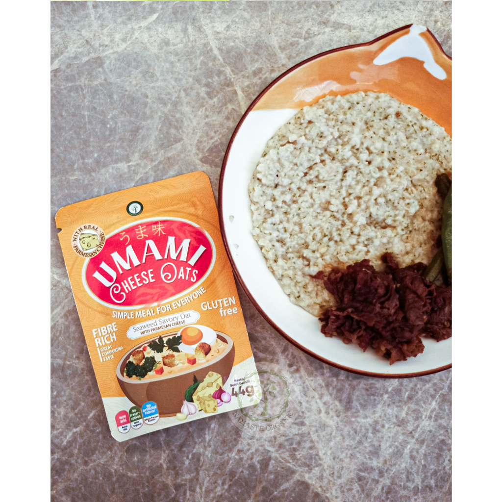 

Korzaln Umami Cheese Oats - Seaweed Savory Oat With Parmesan Cheese 44Gr