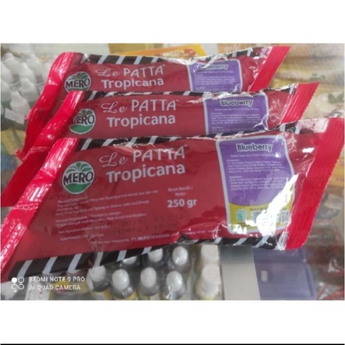

Selai Le Patta 250 gr Stroberi Blueberry Pineapple Tropicana Mero