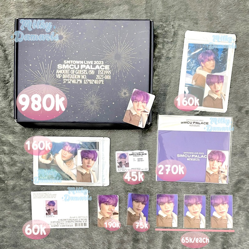 [READY] PHOTOCARD & MD OFFICIAL SMCU PALACE NCT HAECHAN NCT 127 NCT DREAM • SMCU PALACE WELCOME KIT 