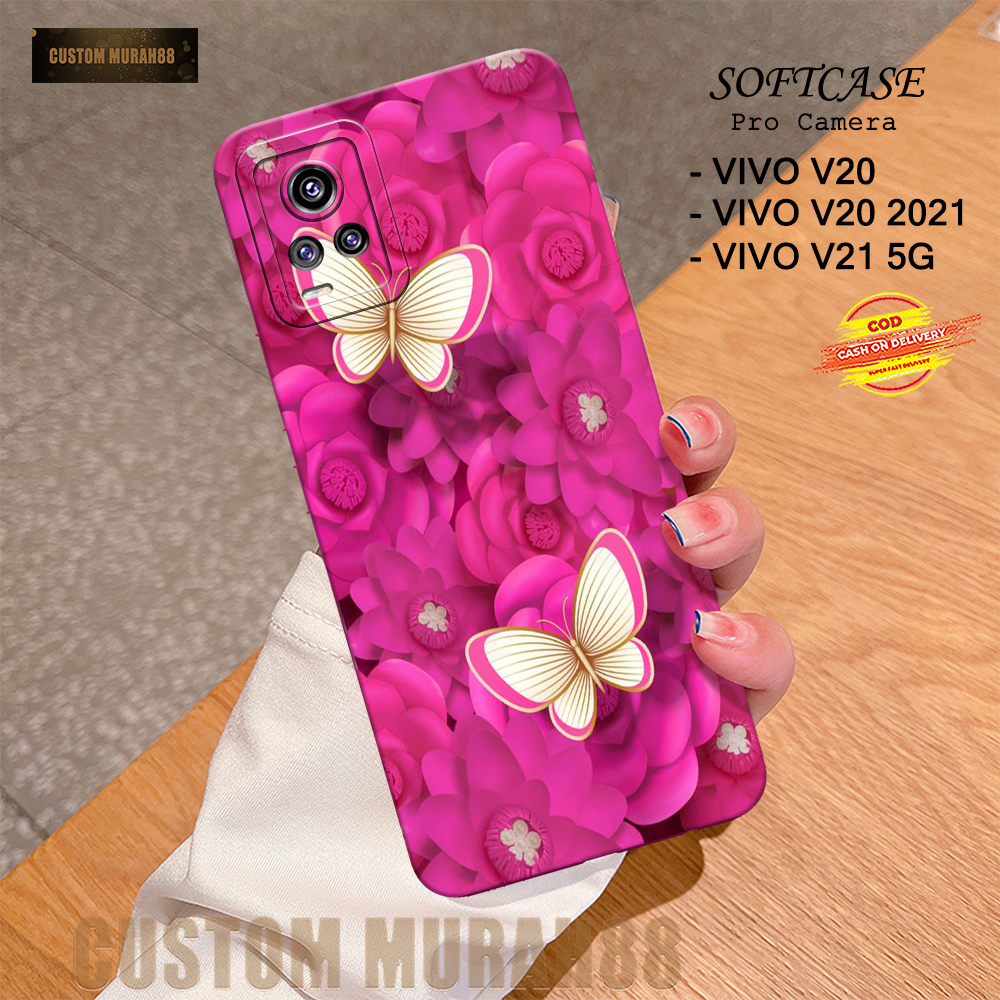 Case Vivo V20 / V20 2021 & V21 5G Terbaru - Fashion Case KUPU - Casing Hp Vivo V20 / V20 2021 & V21 