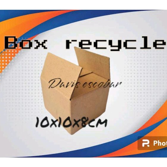 

Box kardus recycle 10x10x8cm kerdus packaging souvenir