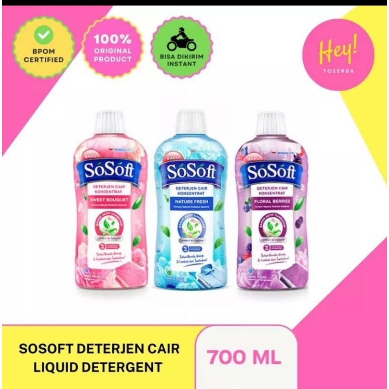 sosoft detergen cair