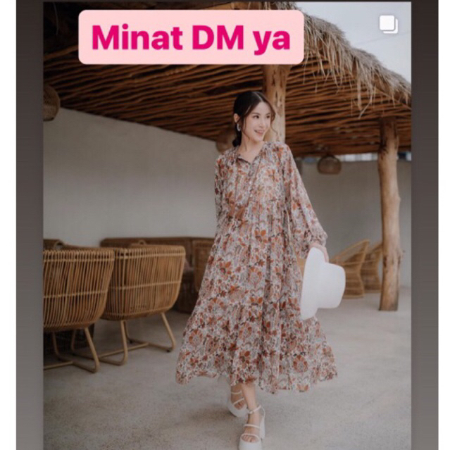 CHLOE DRESS CHLOE WALNUT BY INTALICIOUS