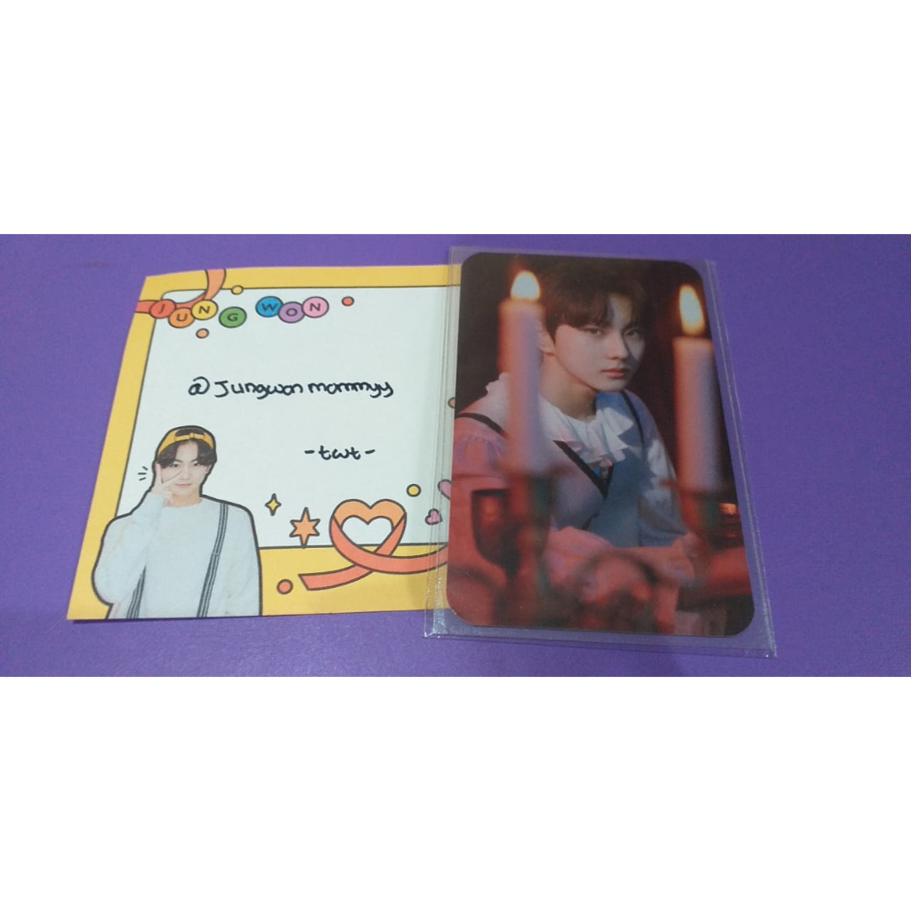READY PHOTOCARD BENEFIT MECIMA BORDER DAY ONE JUNGWON ENHYPEN, BENEFIT MECIMA BDO JUNGWON, BENE MECI