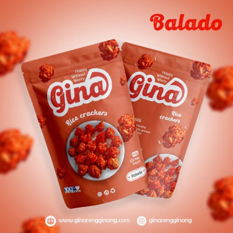 

Gina Rengginang Mini Rasa Balado| Oleh Oleh Khas Banyuwangi | Enak Renyah Gurih