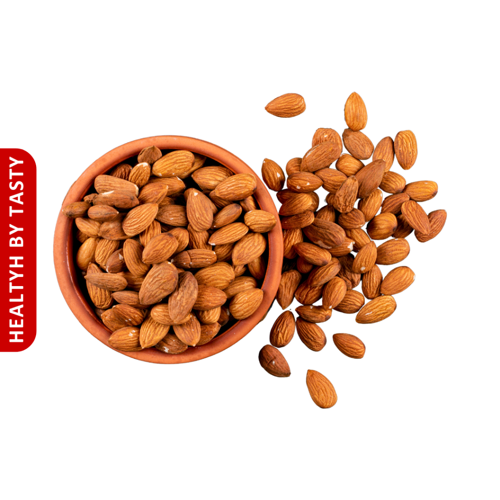 

Kacang Almond Kulit Panggang Almond Kupas Original 100gr