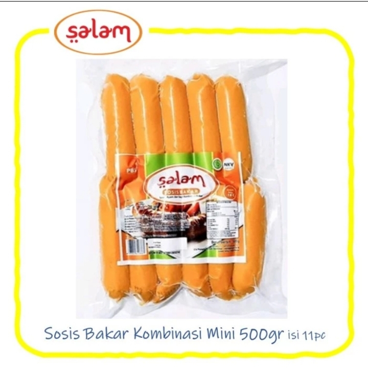 

Salam sosis bakar mini 11pc 500gr