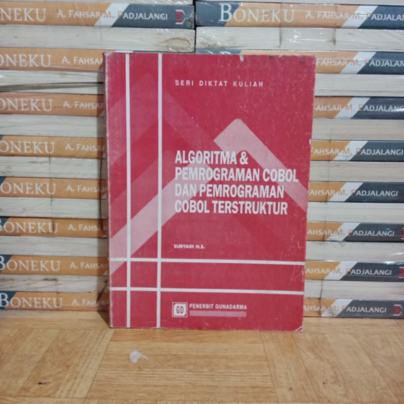

BUKU ORI - ALGORITMA & PEMROGRAMAN COBOL DAN PEMROGRAMAN COBOL TERSTRUKTUR