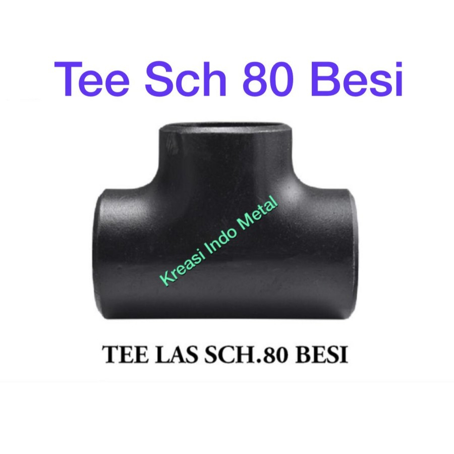 1/2" Tee Sch 80 Las Besi - 1/2 inch DN15 DN 15 Sch80 A234