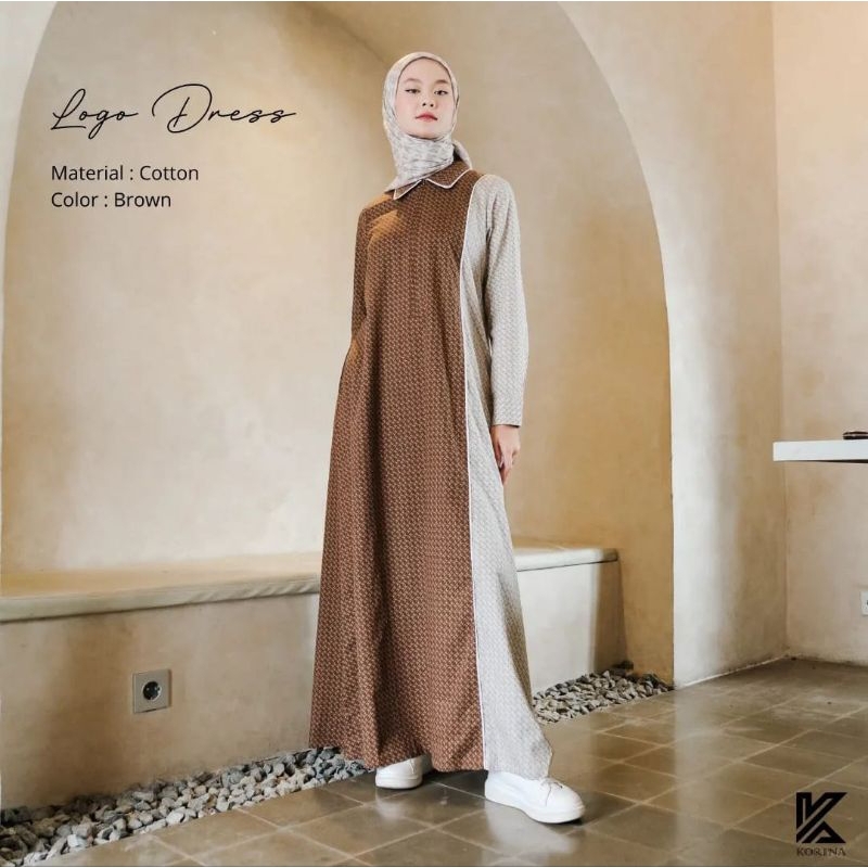 Promo korina logo dress