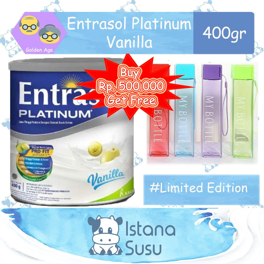

ENTRASOL PLATINUM VANILLA 400 GR