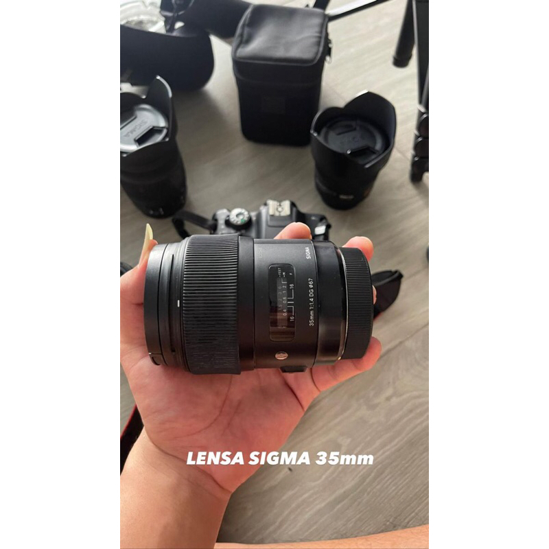 LENSA SIGMA 35mm for canon