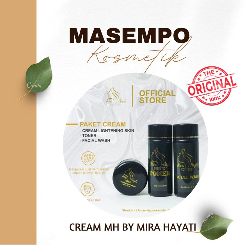 Cream Mh by Mira hayati Bpom 1000% Original (gak ori uang balik)