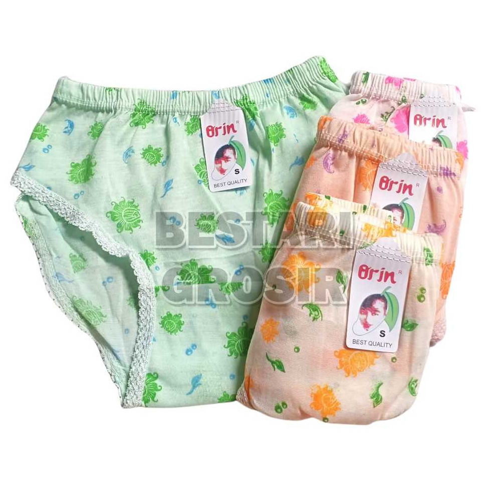 (M L XL 3L 4L 5L) LUSINAN 12 PCS CELANA DALAM WANITA MURAH/CD WANITA 1 LUSIN CD WANITA LUSINAN ORIN