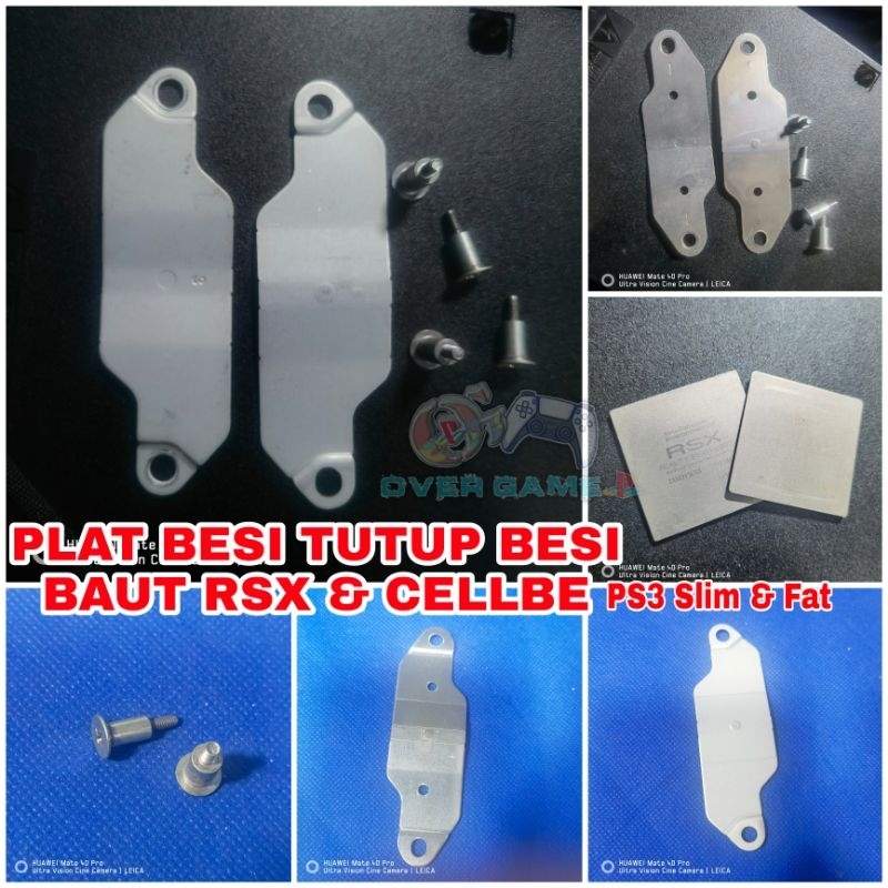 Plat dan Baut RSX CELLBE PS3  BESI TUTUP IC RSX CPU CELLBE PS3 SLIM & PS3 FAT
