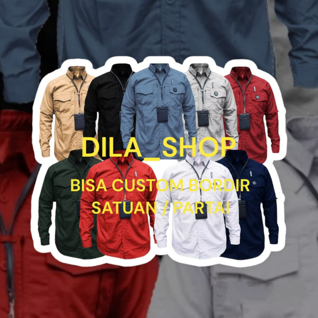 Kemeja Reskrim, Kemeja Lapangan, Kemeja M-Tac Jumbo