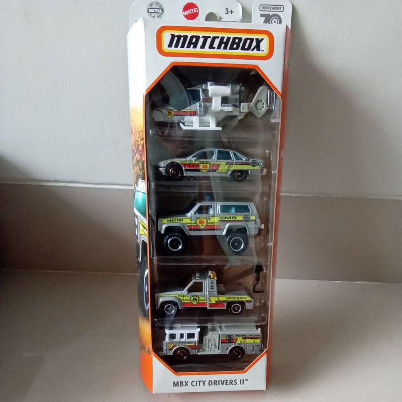 mbx city drivers II matchbox gift pack 1994 chevy blazer 4x4