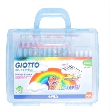 

Oil Pastel Giotto 55 colors with case crayon premium