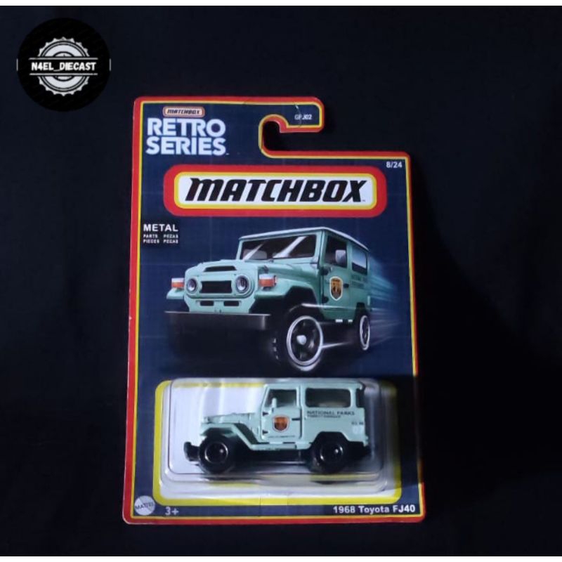 Matchbox RETRO SERIES 1968 TOYOTA FJ40