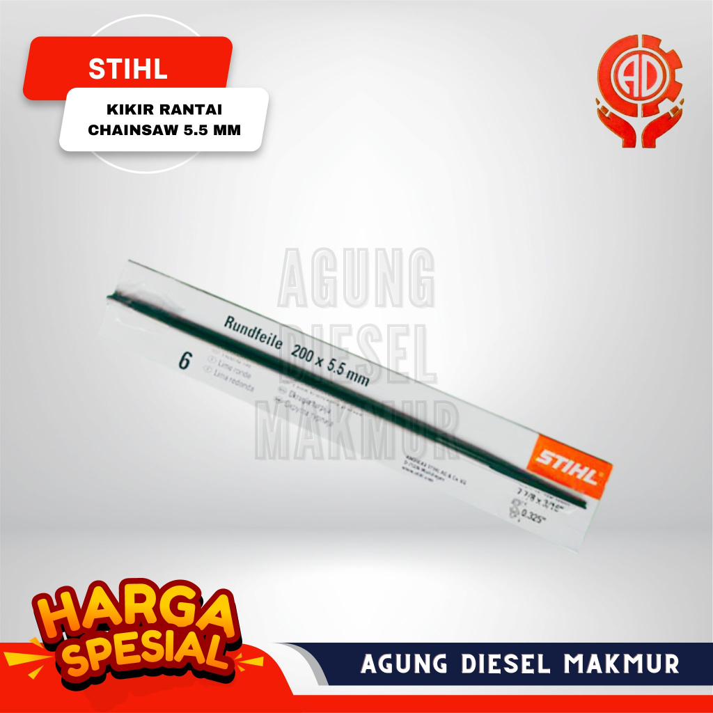 Stihl Kikir Rantai Bulat Chain Saw 5.5 mm Per Pcs 070