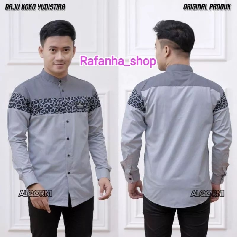 Baju koko pria dewasa MOTIF YUDISTIRA kombinasi ORIGINAL BATIK