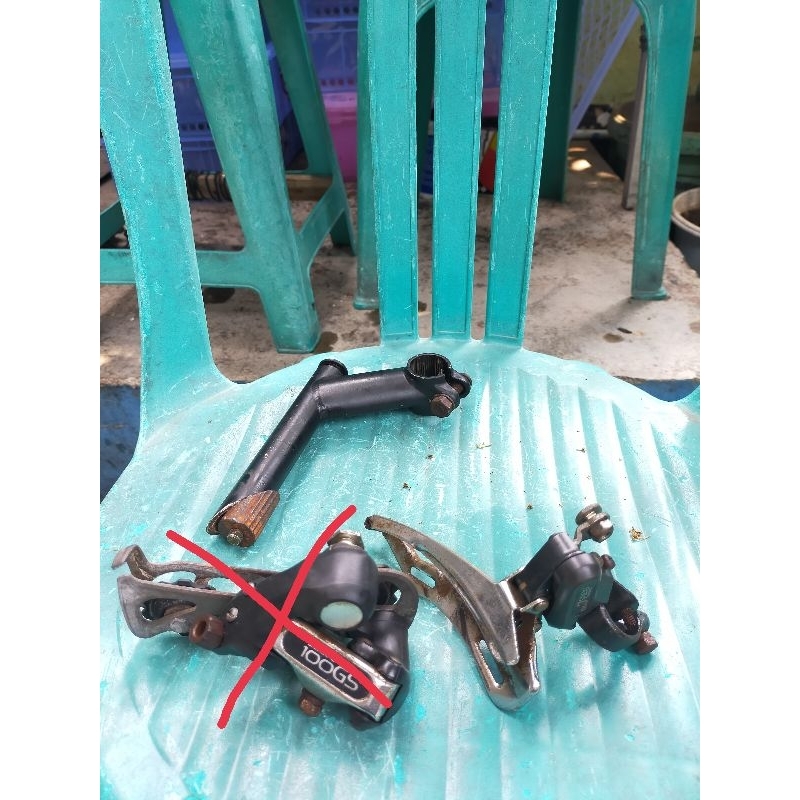 FD Sepeda Altus C10 Japan Tarikan bawah Clam On 28.6 mm