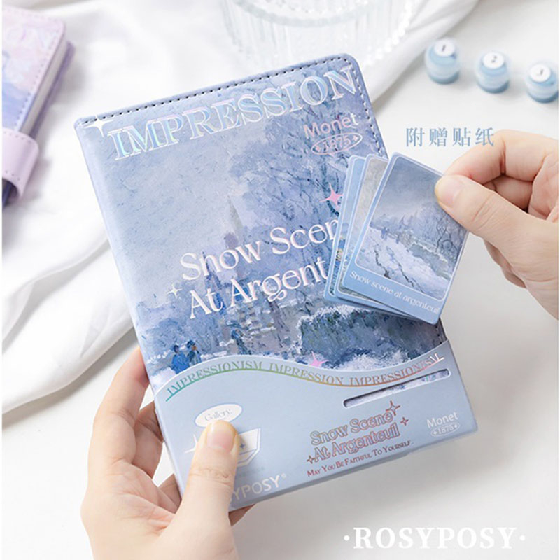 

mh GAGALU Buku Diary Rosyposy Nature Pemandangan Korea Vintage Lucu / Journal / Agenda Impor /