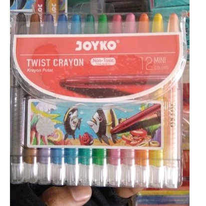 

Krayon Putar 12 Mini Joyko