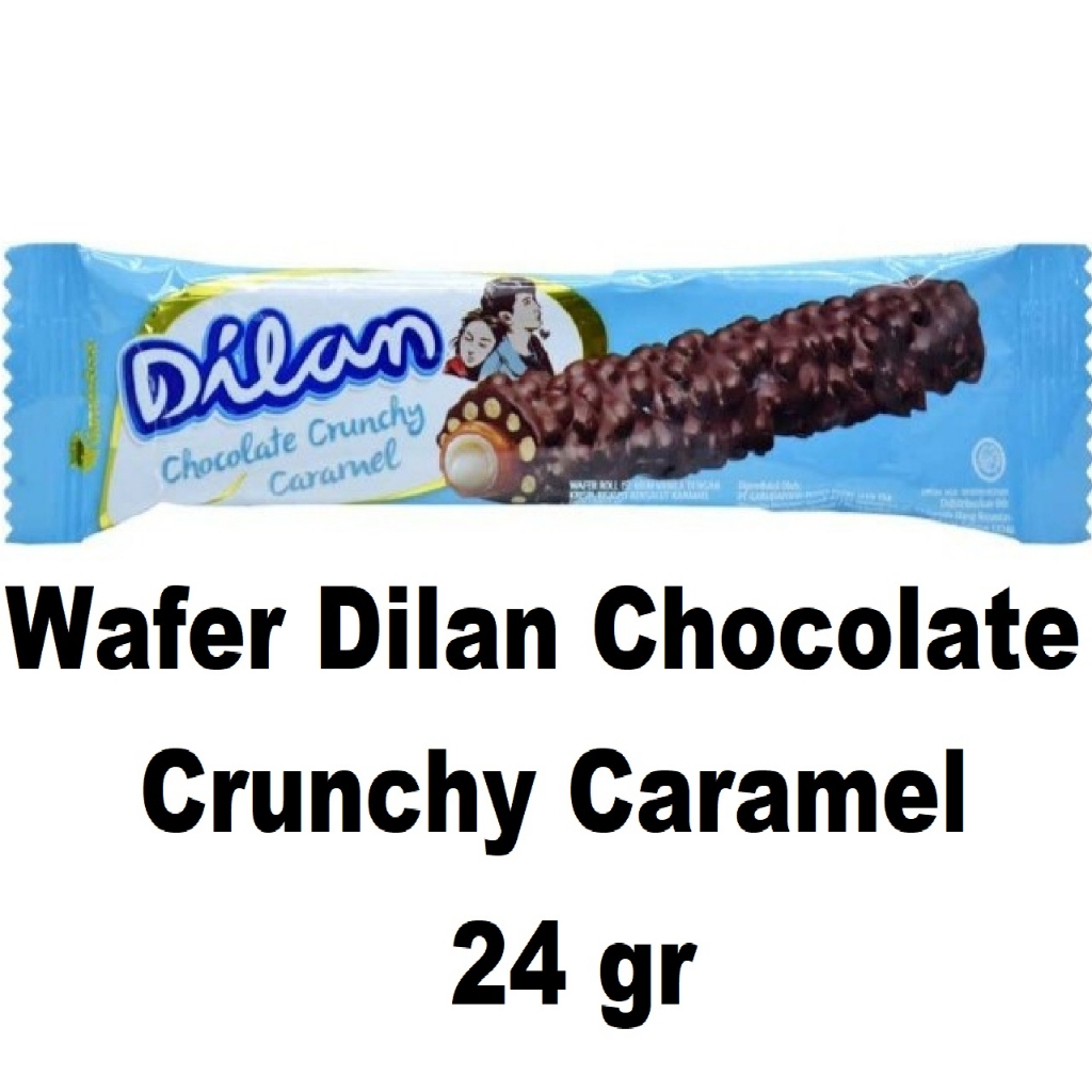 

Wafer Dilan Chocolate Crunchy Caramel 2 Pcs x 24 gr #SNS