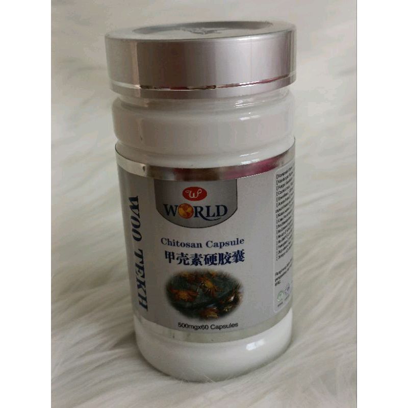Chitosan Capsule Woo Tekh Obat ginjal dan hipertensi, mencegah kanker tumor