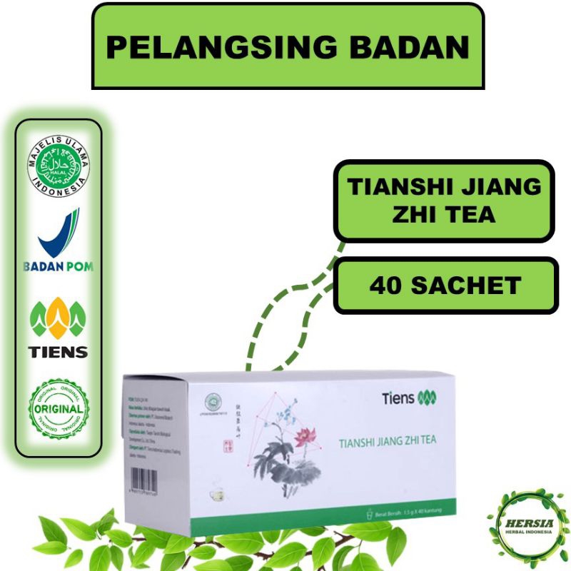 TEH JIANG ZHI TEA TIENS ORIGINAL 100% | BERSEGEL