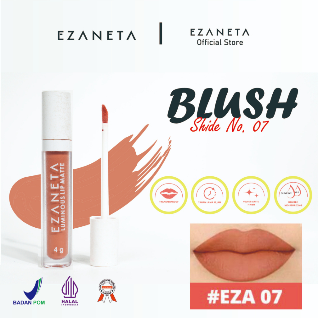 EZANETA LUMINOUS LIP MATTE LIP CREAM 07