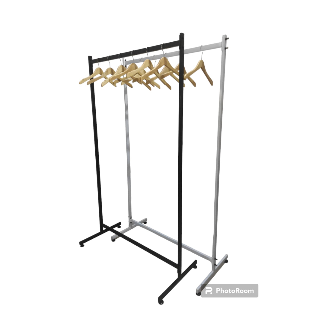 DRJ - Gawang Baju Gantungan Baju Full Kotak Gamis - Gawang Baju Besi - Minimalis - Gamis