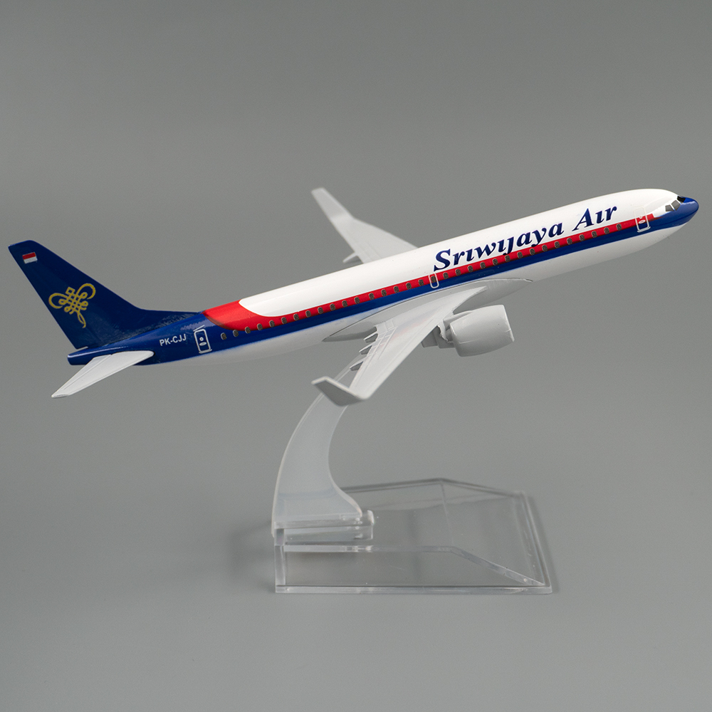 Pajangan Miniatur Diecast Pesawat Sriwijaya Air Aircraft model SRIWIJAYA AIR