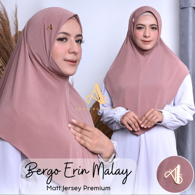 Bergo Erin Malay / Bergo Dagu by arza