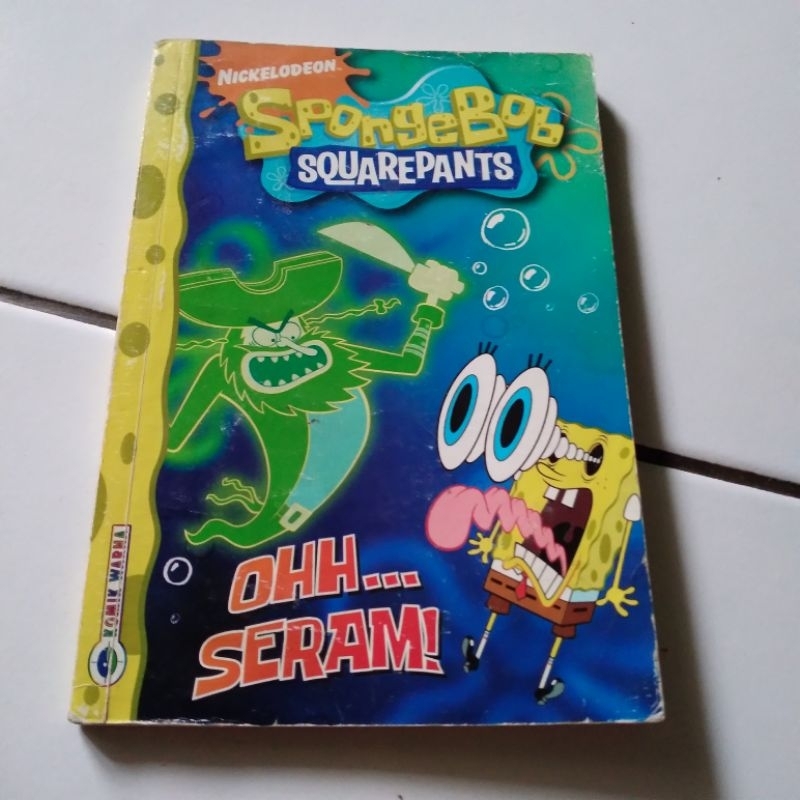 Komik Spongebob Squarepants edisi Ohh Seram
