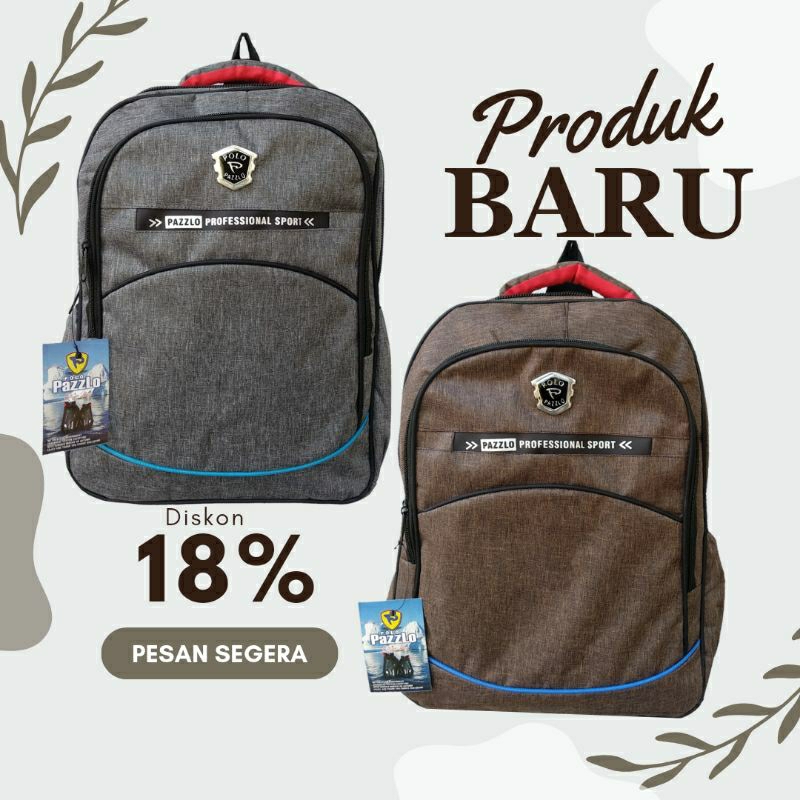 Tas Ransel Sekolah Tas Laptop Sekolah Kerja Kuliah Tas Ransel Laptop Pria & Wanita