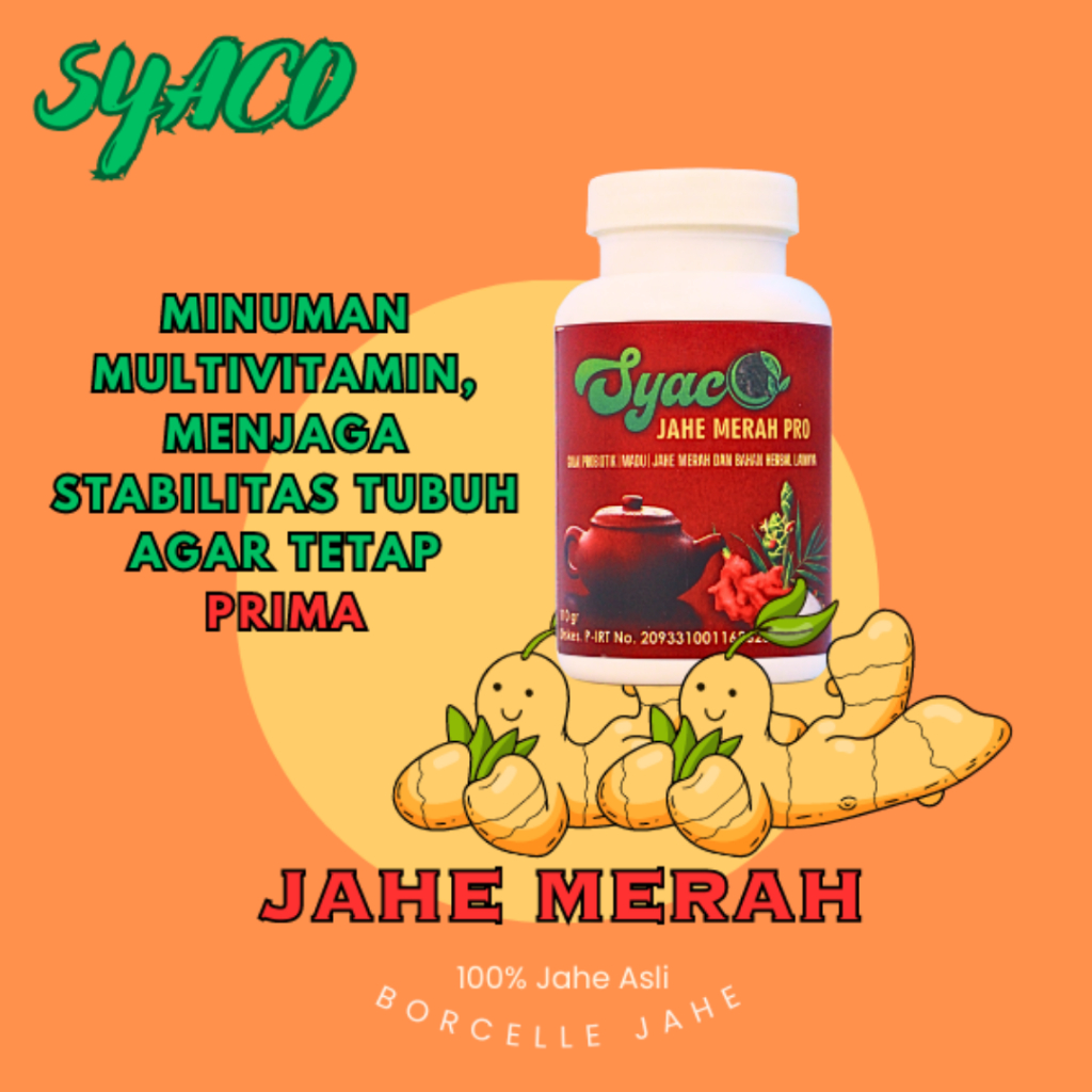 

JAHE MERAH - MINUMAN MULTIVITAMIN, HERBAL PENAMBAH NUTRISI , MENINGKATKAN SISTEM IMUN