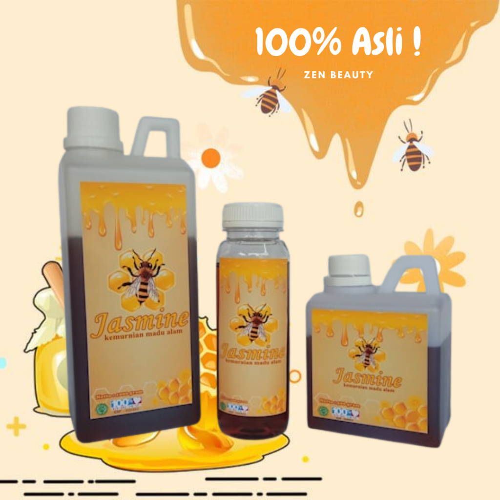 

Madu asli 100% Tanpa Campuran Madu hutan Murni Multiflora Original 1kg Obat batuk pilek anak Penambah nafsu makan dewasa untuk kesehatan Herbal alami Ori